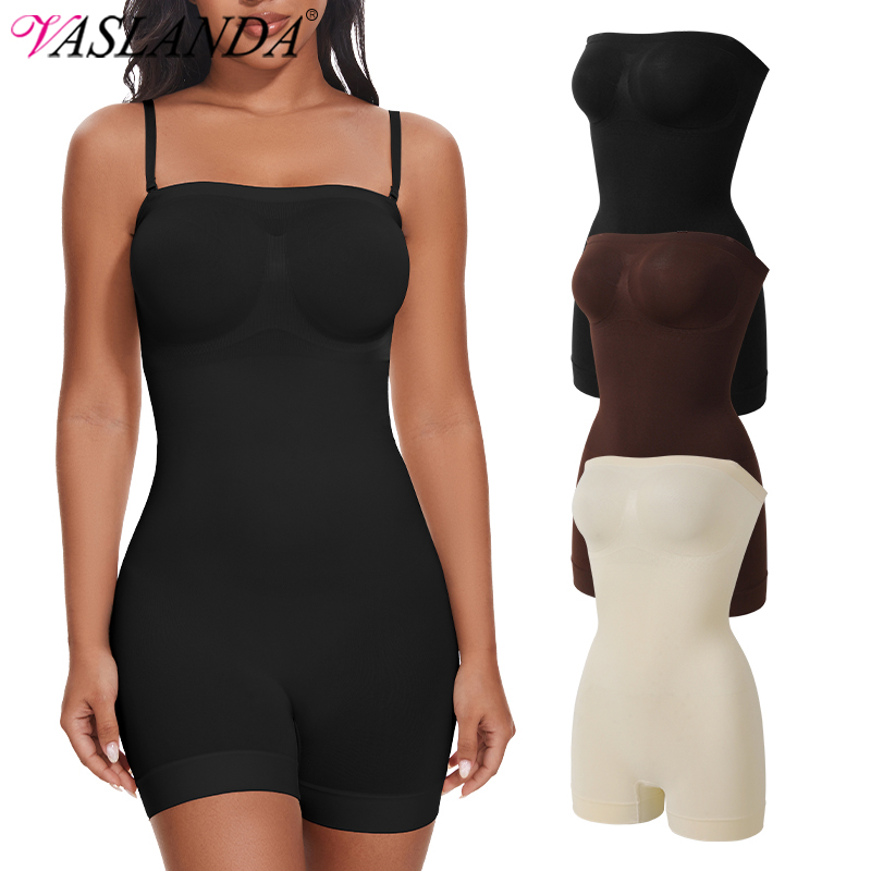 Shapewear Bodysuit Firm - Strapless Shapewear Bodysuit Butt Lifter Body
