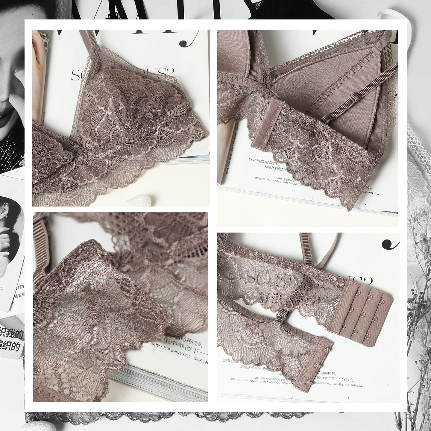 100% Mulberry Silk Triangle Cu - огляд і ціна Bralette Wireless Soft