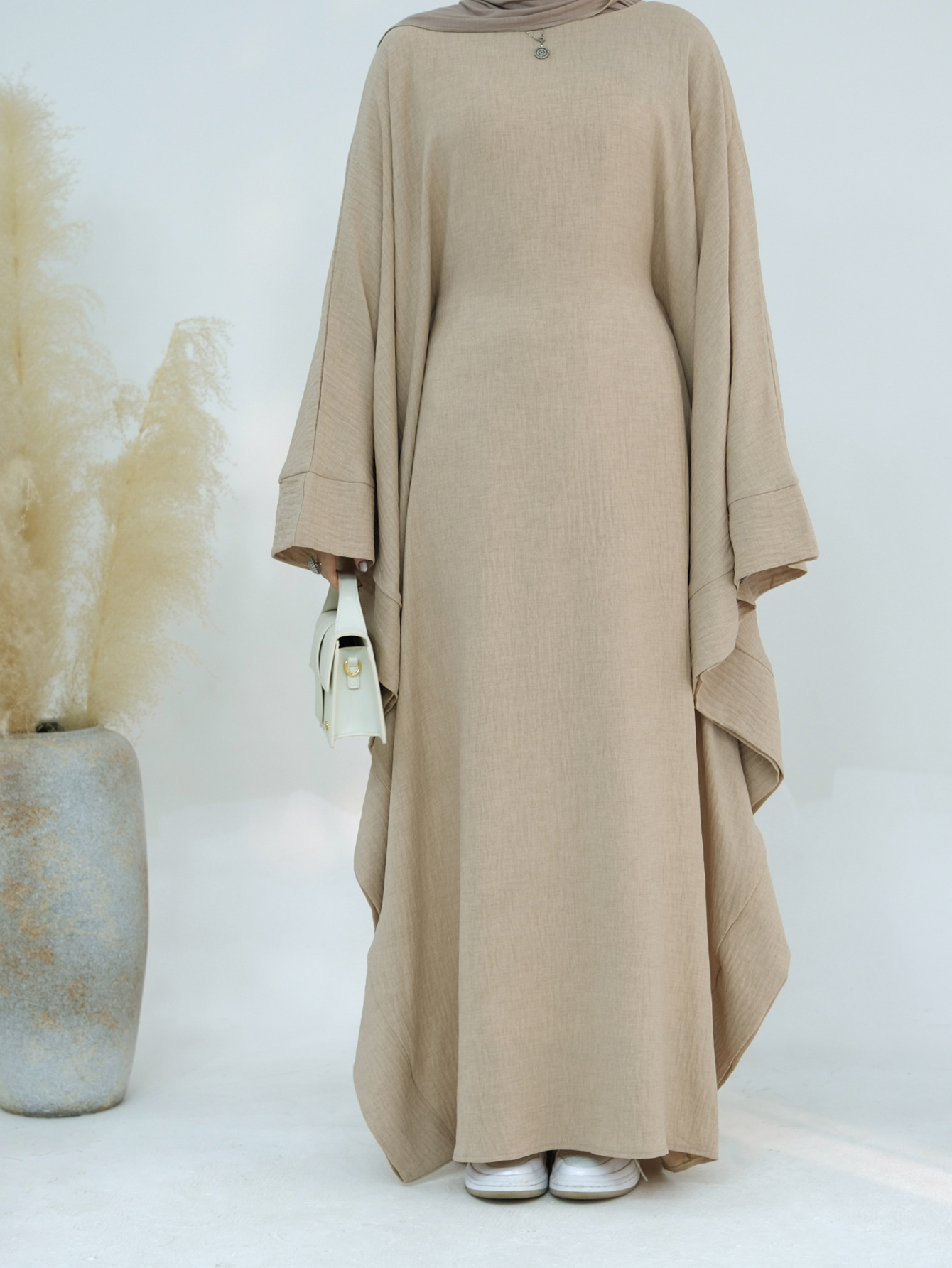 2025 Dubai Eid Ramadan Kaftan  - огляд і ціна Robe Silk Women