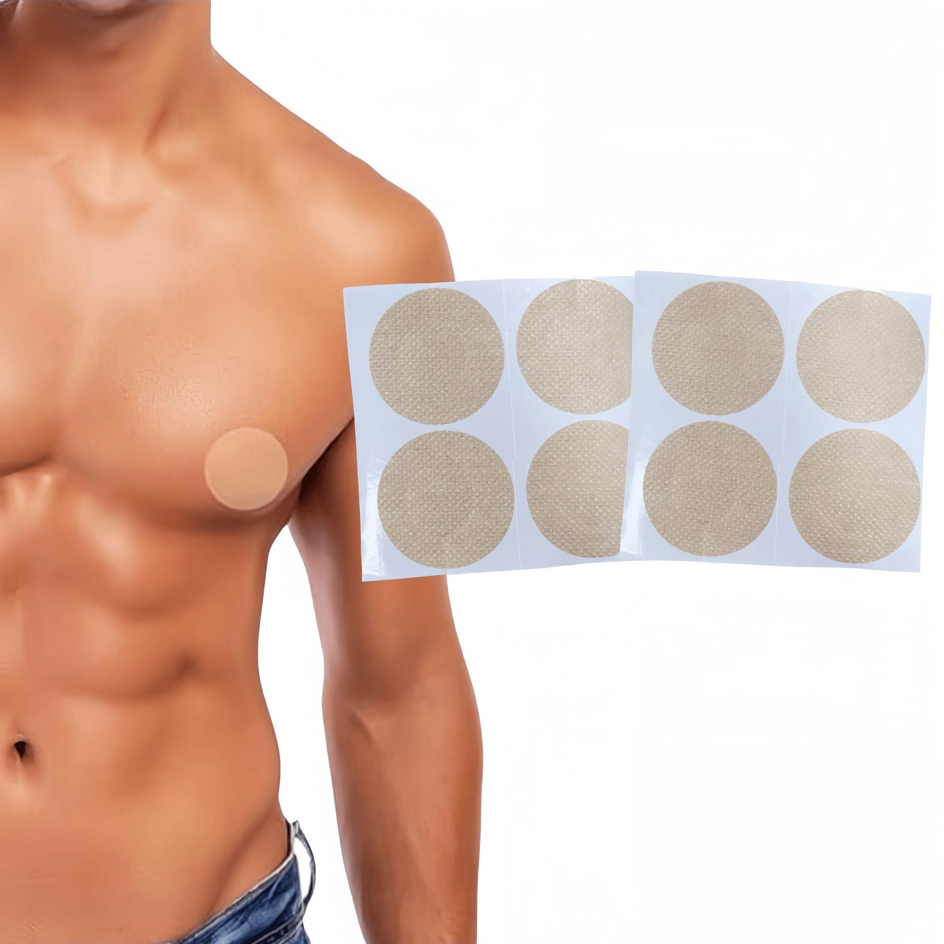 Disposable Invisible Men's Nip - огляд і ціна Nipple Cover Pasties