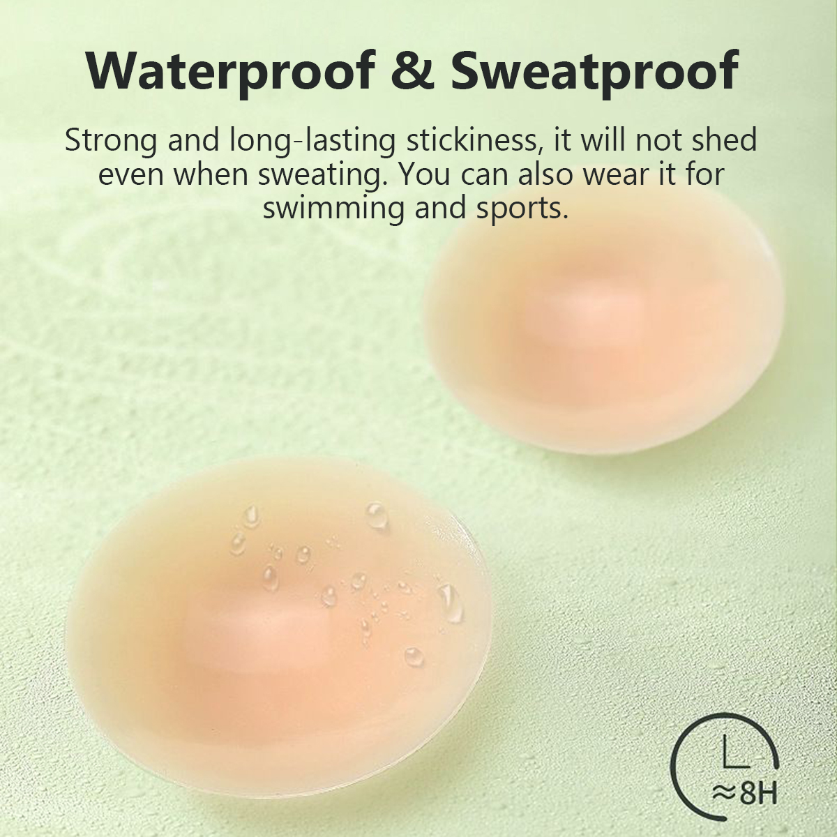 3 Pairs Washable Reusable 10cm - огляд і ціна Nipple Cover Pasties