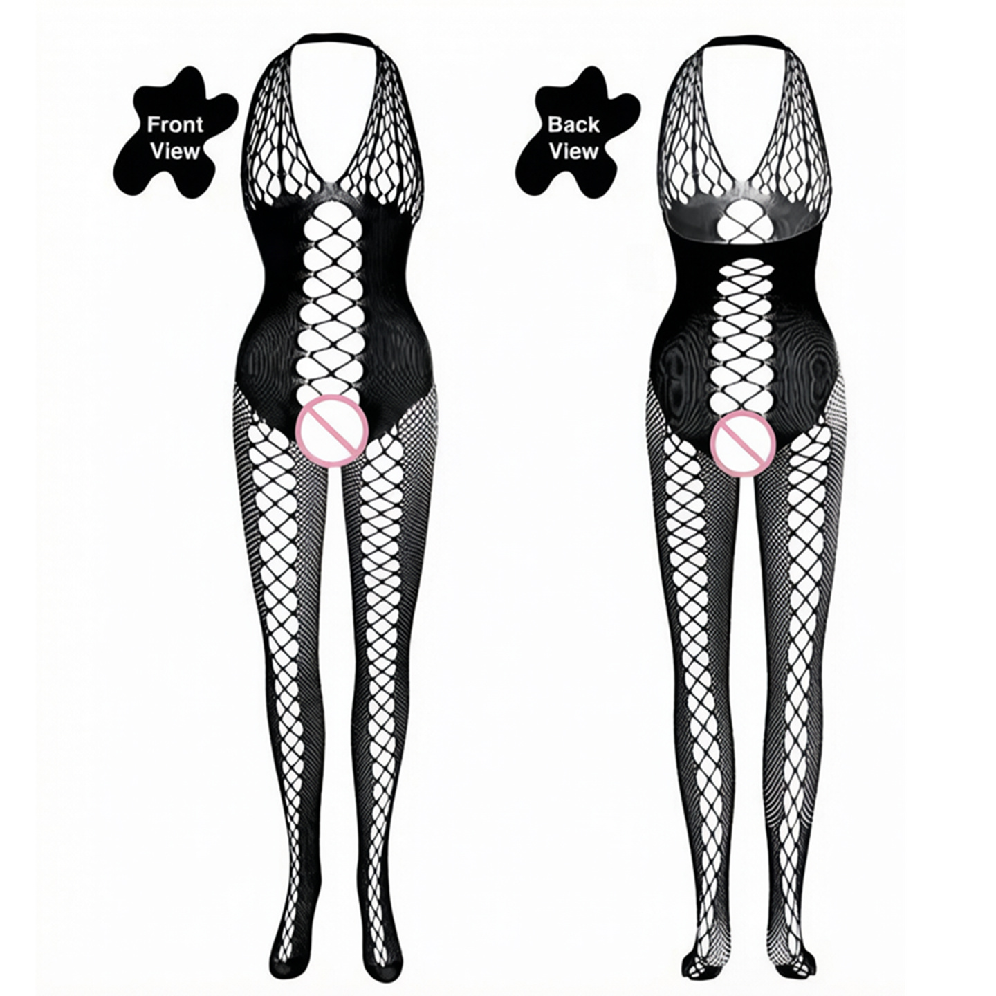 Sexy Lingerie Women Mesh Trans - огляд і ціна Bodystocking Fishnet